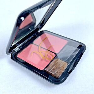 NIB VTG‎ NOS 90s Victoria Jackson Cosmetics NOON Blush Pink Duo Mirror Compact